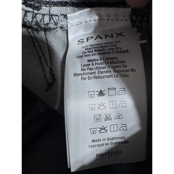 Spanx Leggings Women's High Rise Shimmer Skinny Minimalist Pants Grey S - Picture 2 of 7